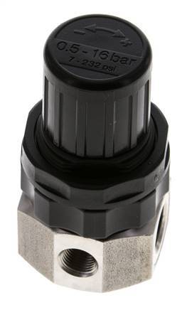 Pressure Regulator G1/4'' 320 l/min 0.5-16.0bar/7-232psi Stainless Steel