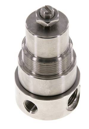 Pressure Regulator G1/4'' 350 l/min 0.1-1.5bar/1-22psi Stainless Steel