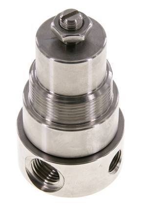 Pressure Regulator G1/4'' 350 l/min 0.1-1.5bar/1-22psi Stainless Steel