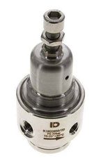 Pressure Regulator G1/4'' 700 l/min 0.1-1.5bar/1-22psi Stainless Steel Gases Liquids