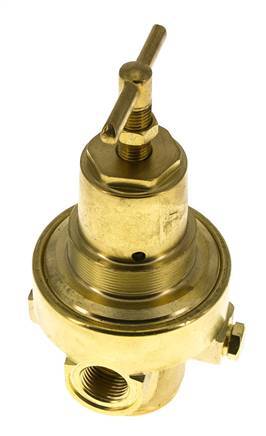 Pressure Regulator G1/2'' 1500 l/min 1.0-15.0bar/14-218psi Brass Gases Liquids
