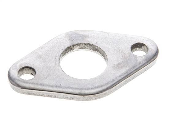 Flange for 12 mm 16 mm ISO 6432 Cylinder