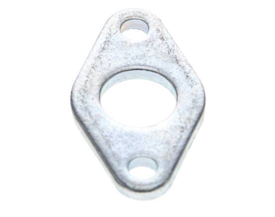 Flange for 8 mm 10 mm ISO 6432 Cylinder