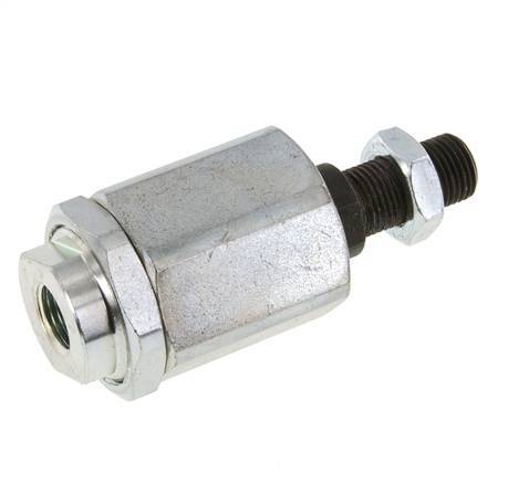 Floating Joint M16 x 1.5 for Cylinder Zinc plated steel