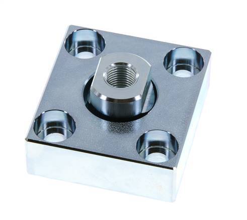 Flexo Coupling with Mounting Plate for 40 mm ISO 15552 ISO 21287 Cylinder