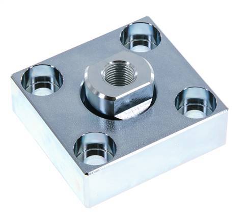 Flexo Coupling with Mounting Plate for 40 mm ISO 15552 ISO 21287 Cylinder