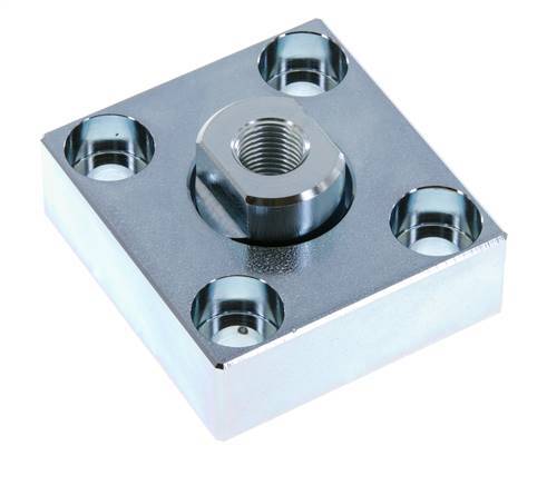 Flexo Coupling with Mounting Plate for 40 mm ISO 15552 ISO 21287 Cylinder