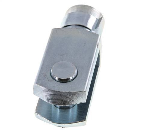 Clevis Rod-end Pin M20 x 1.5 Zinc plated steel