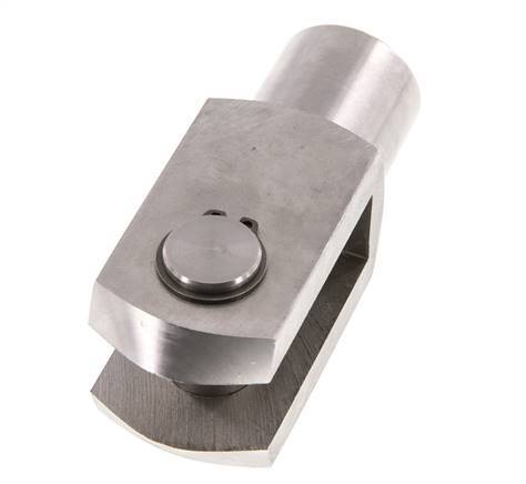 Clevis Rod-end Pin M20 x 1.5 Stainless steel 303 (1.4305)