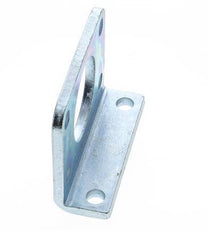 Foot Mount 50 mm Round Zinc plated steel