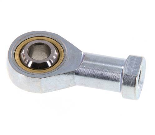 Spherical Rod-end M6 Female Zinc plated steel
