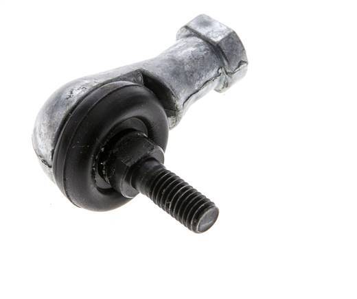 90deg Rod-end M6 Aluminium die-cast