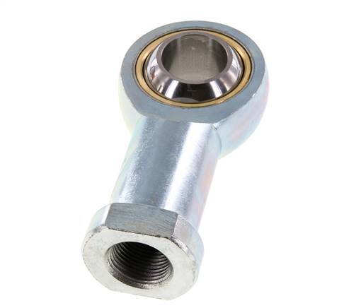 Spherical Rod-end M27 x 2 Female Zinc plated steel