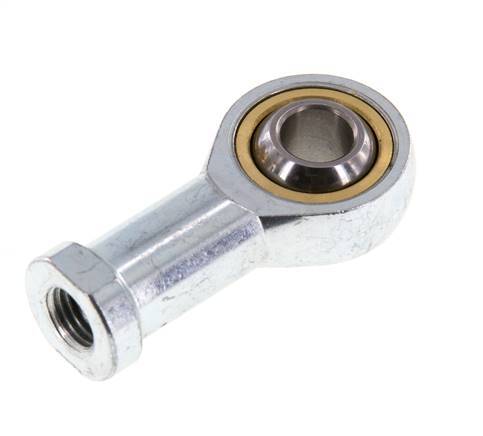 Spherical Rod-end M10 x 1.25 Female Zinc plated steel
