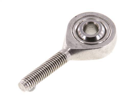 Spherical Rod-end M5 Male Stainless steel 304 (1.4301)