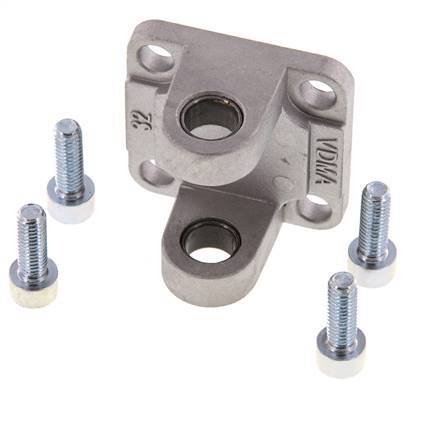 Clevis Female 32 mm ISO 15552 ISO 21287 Aluminium