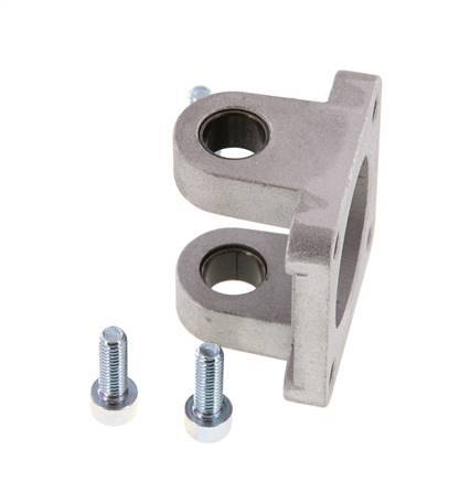 Clevis Female 40 mm ISO 15552 ISO 21287 Aluminium