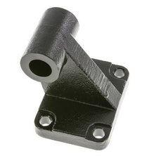 Clevis Male Right-Angled 100 mm ISO 15552 ISO 21287 Burnished steel