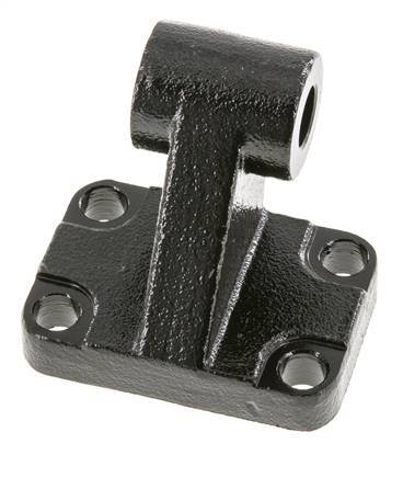 Clevis Male Right-Angled 50 mm ISO 15552 ISO 21287 Burnished steel
