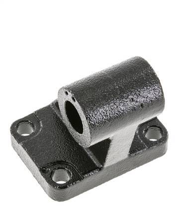 Clevis Male Right-Angled 63 mm ISO 15552 ISO 21287 Burnished steel