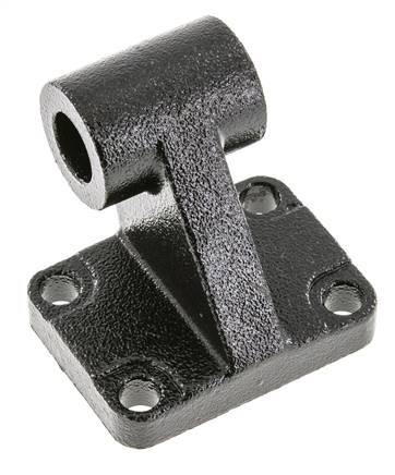 Clevis Male Right-Angled 63 mm ISO 15552 ISO 21287 Burnished steel