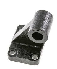 Clevis Male Right-Angled 63 mm ISO 15552 ISO 21287 Burnished steel