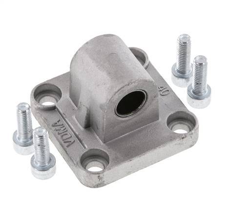 Clevis Male 40 mm ISO 15552 ISO 21287 Aluminium