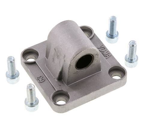 Clevis Male 63 mm ISO 15552 ISO 21287 Aluminium