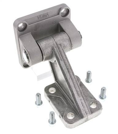 Complete Swivel Mounting 90deg Clip for 100 mm IS0 15552 Cylinder