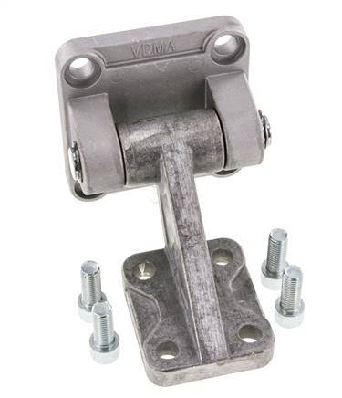 Complete Swivel Mounting 90deg Clip for 80 mm IS0 15552 Cylinder