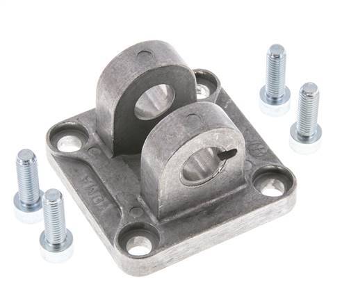 Clevis Female 63 mm ISO 15552 ISO 21287 Aluminium