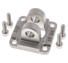 Clevis Female 63 mm ISO 15552 ISO 21287 Stainless steel 316 (1.4401)