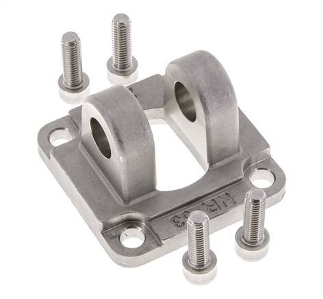 Clevis Female 63 mm ISO 15552 ISO 21287 Stainless steel 316 (1.4401)