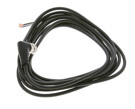 Connection Line Connector M12 3m