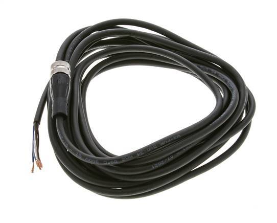 Connection Line Connector M12 5m