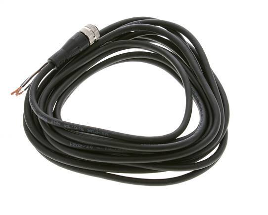 Connection Line Connector M12 5m