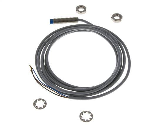 Inductive Proximity Switch 2.5mm M8x1 with Cable 2m