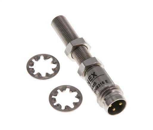 Inductive Proximity Switch 0.8mm M5x0.5 M8 (3-pin)