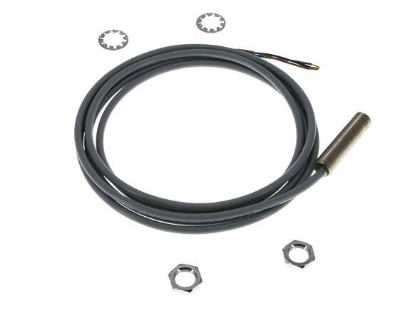 Inductive Proximity Switch 2mm M12x1 with Cable 2m