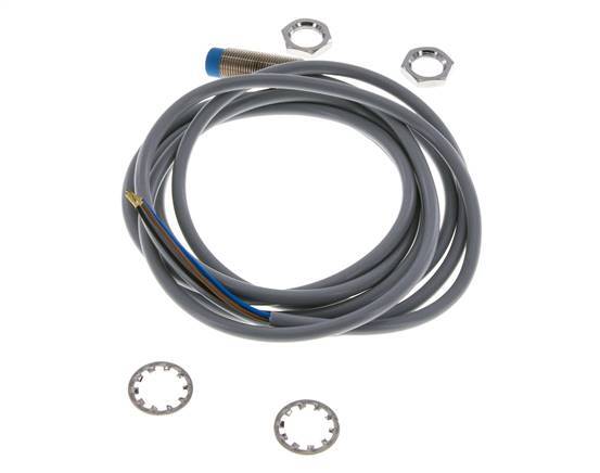 Inductive Proximity Switch 4mm M12x1 with Cable 2m