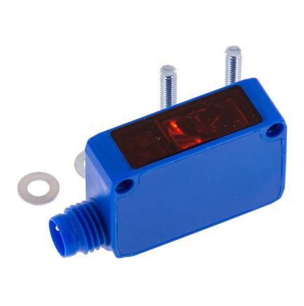 One-way Light Barrier Receiver 0-30000 mm M8 3-pin