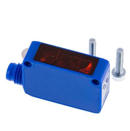 One-way Light Barrier Receiver 0-30000 mm M8 3-pin