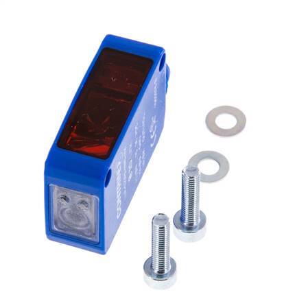 One-way Light Barrier Receiver 0-30000 mm M8 3-pin