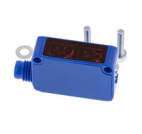 Diffuse-Reflective Photoelectric Sensor 3-1500 mm M8 4-pin