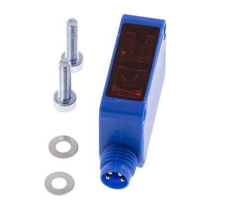 Diffuse-Reflective Photoelectric Sensor 3-1500 mm M8 4-pin