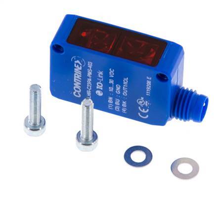 Diffuse-Reflective Photoelectric Sensor with Background Fade-out 10-300 mm M8 3-pin