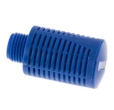 G1/8'' Plastic Pneumatic Muffler Self-Cleaning Granulate Filling [5 Pieces]