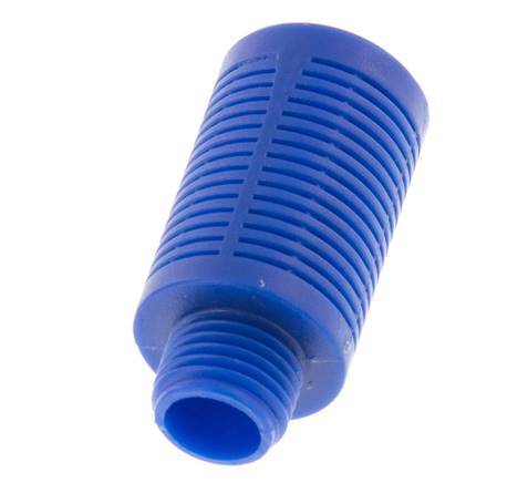 G1/4'' Plastic Pneumatic Muffler Self-Cleaning Granulate Filling [5 Pieces]