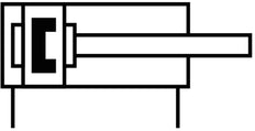 Festo Round Cylinder 50mm Bore 160mm Stroke Double Acting - 196006