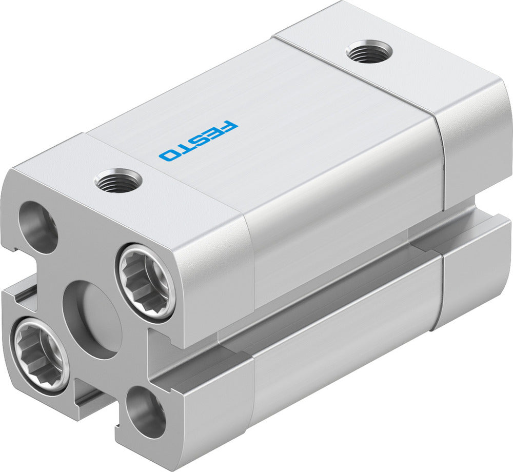 Festo Compact Cylinder 12mm Bore 15mm Stroke ISO 21287 Double Acting - 536213